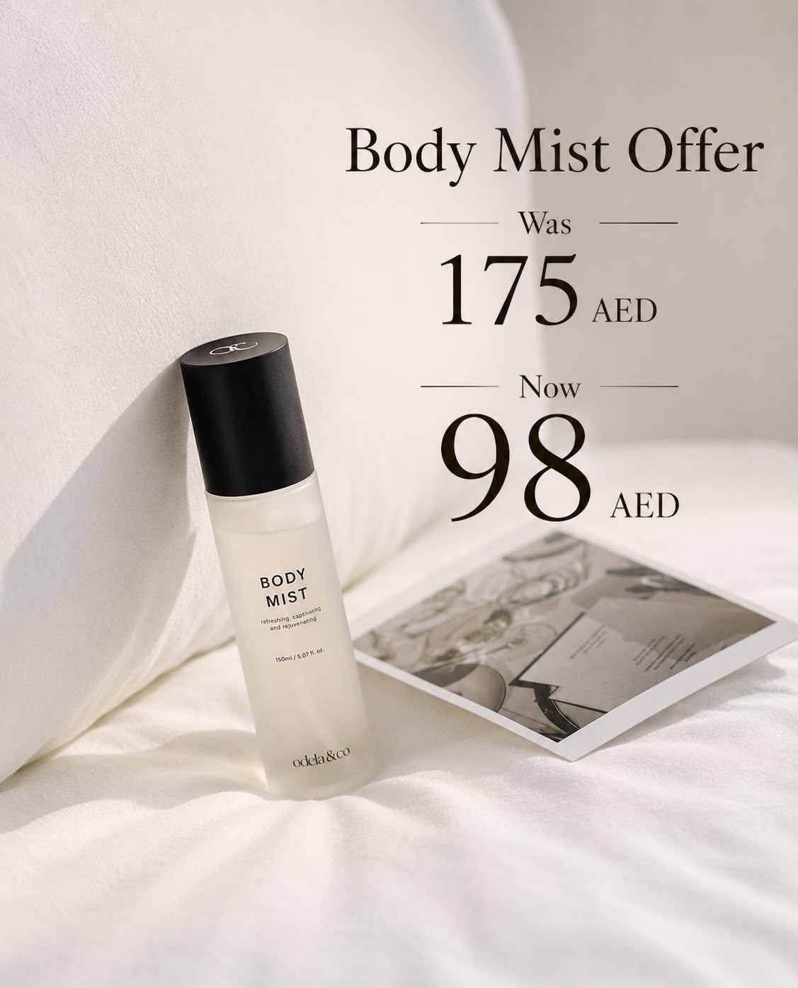 44% Off Body Mist | AED98 Only!