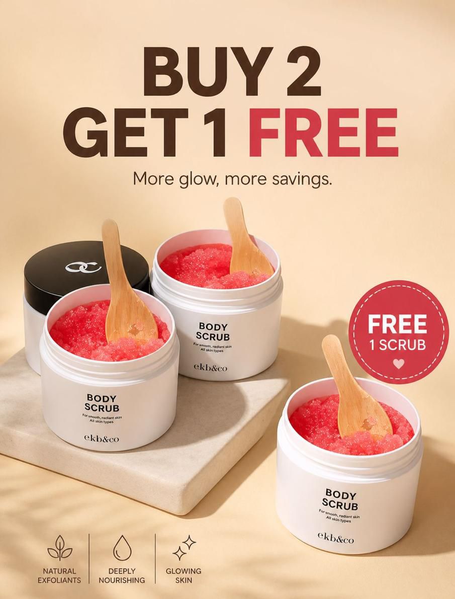 Buy 2 Scrubs, Get 1 FREE for AED 279