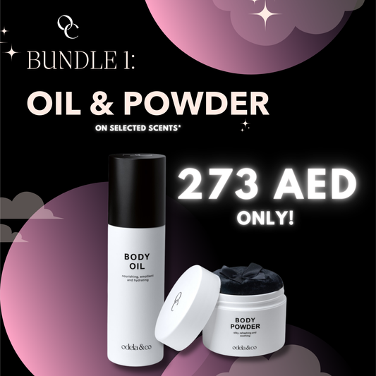 BUNDLE 1:  Scented Oil + Scented Powder