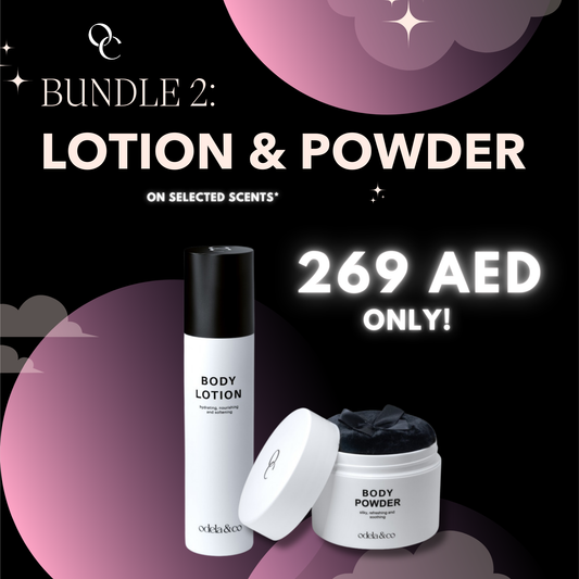 BUNDLE 2: Scented Lotion + Scented Powder