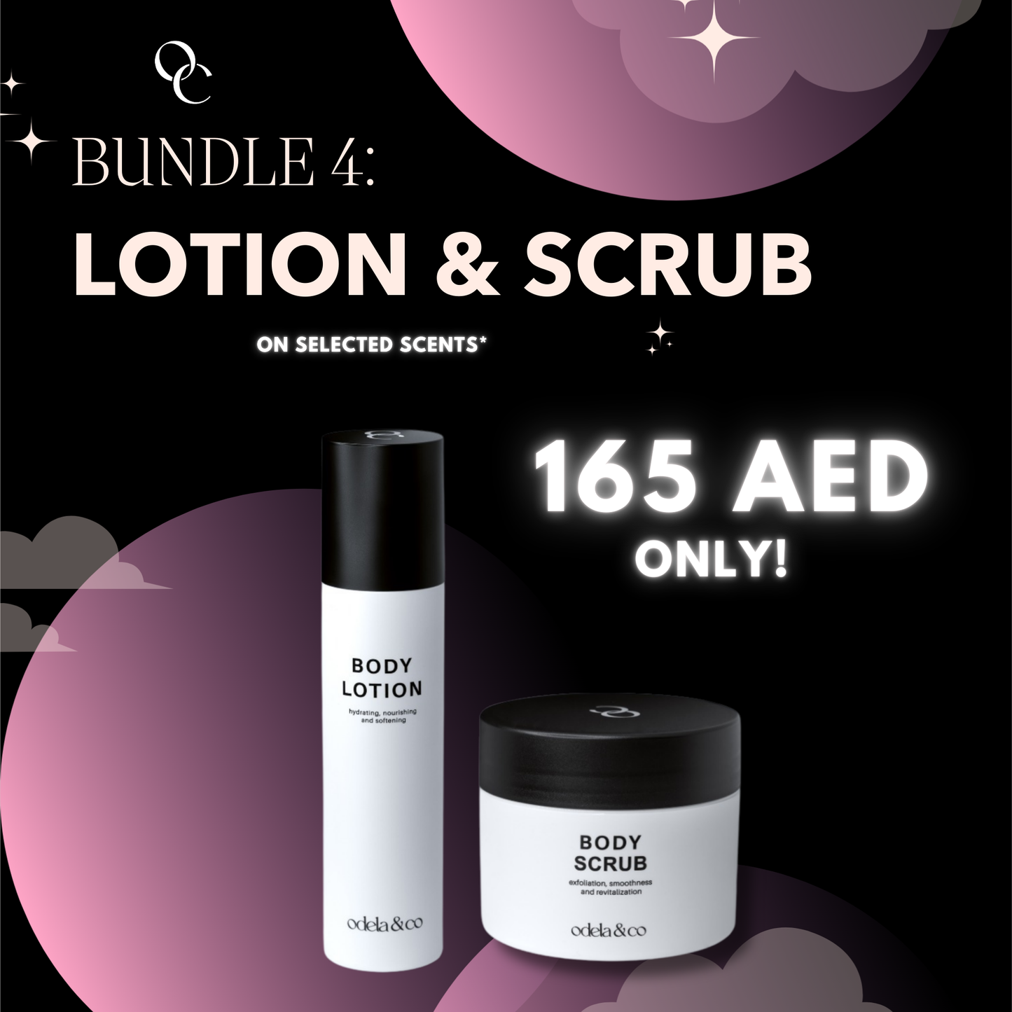 BUNDLE 4: Scented Lotion & Scented Scrub