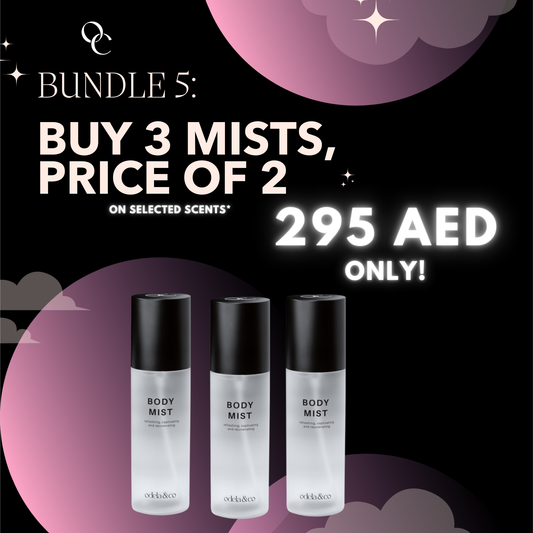 Bundle 5: Buy 3 Body Mists, for the price of 2!